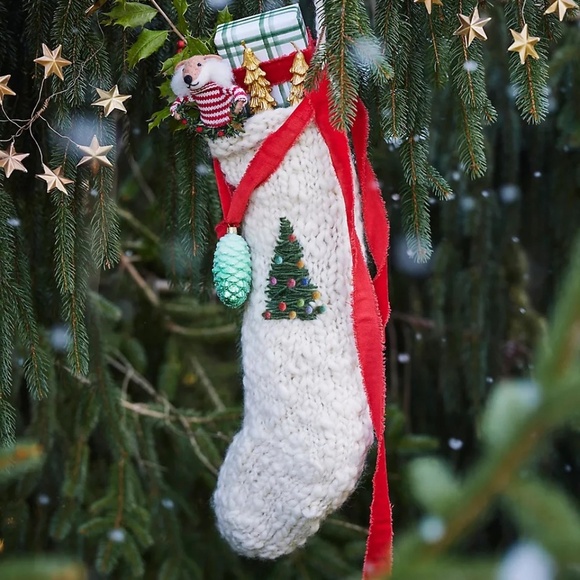 Anthropologie Terrain Felt Mouse Family Christmas - Picture 3 of 3